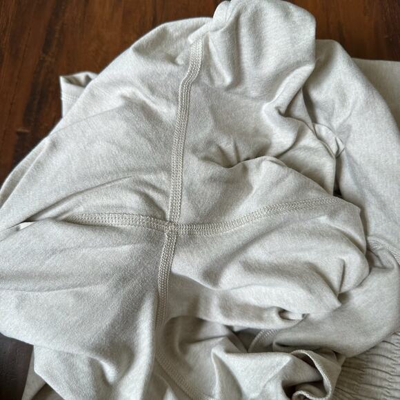 OUTDOOR VOICES CloudKnit Pants Beige Elastic Waist Sweatpants Workout - Picture 8 of 13